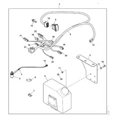 John Deere XUV590E - PC16083 - Windshield Washer - ST1002845