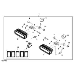 John Deere XUV590E - PC16083 - Led Work - ST1003734