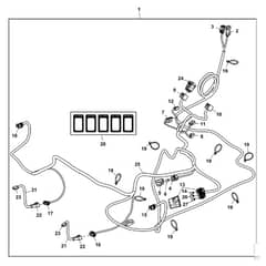 John Deere XUV590E - PC16083 - Harness Kit - ST1012731
