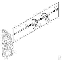 John Deere XUV590E - PC16087 - Fork Kit - ST1001059