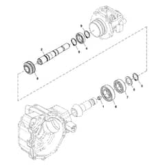 John Deere XUV590E - PC16087 - Input Shaft - ST1001314