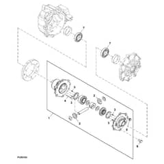 John Deere XUV590E - PC16087 - Differential - ST1001315