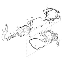 John Deere XUV590E - PC16087 - Clutch Housing - ST1003429