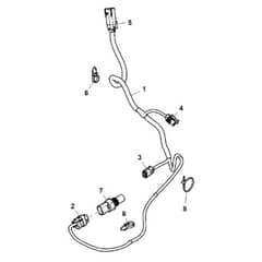 John Deere XUV590E - PC16087 - Wiring Harness - ST1006842