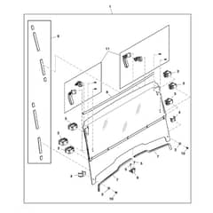 John Deere XUV590E - PC16087 - Poly Carbonate - ST1009070