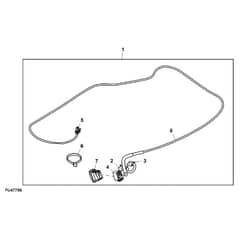 John Deere XUV590E - PC16087 - Beacon Light - ST1030275