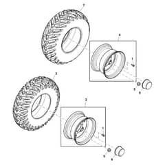 John Deere XUV590i - PC12784 - Wheels - ST847681