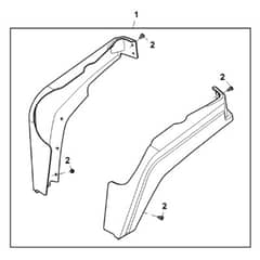 John Deere XUV590i - PC12784 - Closeout Panel - ST849229