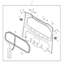 John Deere XUV590i - PC12784 - Rear Panel - ST849237
