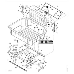 John Deere XUV590i - PC12785 - Cargo Box - ST853558
