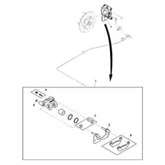 John Deere XUV590i - PC12785 - Caliper Assembly - ST868857