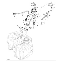 John Deere XUV590M - PC13271 - Fuel Pump - ST890586
