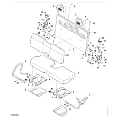 John Deere XUV590M - PC13273 - Seat - ST892571