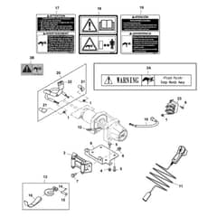 John Deere XUV590M - PC13273 - Winch Mounting (030001 - ) - ST966726