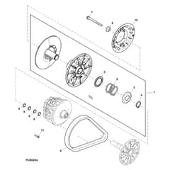 John Deere XUV590M - PC16084 - Secondary Drive - ST1000501