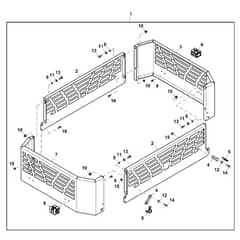 John Deere XUV590M - PC16084 - Cargo Box - ST1009082