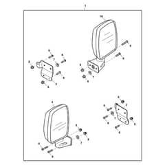 John Deere XUV590M - PC16084 - Poly Cab - ST1009112