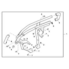John Deere XUV590M - PC16084 - Front Brush - ST893201
