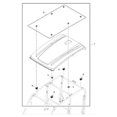 John Deere XUV590M - PC16088 - Occupant Protective - ST1002959