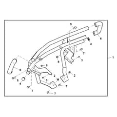 John Deere XUV590M - PC16088 - Front Brush - ST893201