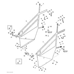 John Deere XUV825E - PC13310 - Occupant Side - ST896166
