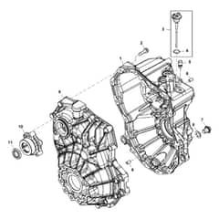 John Deere XUV825E - PC13310 - Transaxle Housing - ST897098