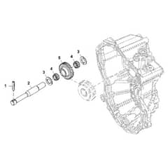 John Deere XUV825E - PC13310 - Reverse Shaft - ST897124