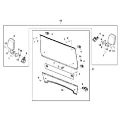 John Deere XUV825E - PC13310 - Abrasion Resistant - ST926659