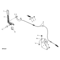 John Deere XUV825i - PC9958 - Differential Lock - ST562964