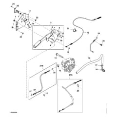 John Deere XUV825i - PC9958 - Park Brake - ST562975