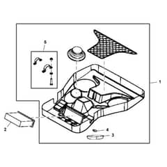 John Deere XUV825i - PC9958 - Stereo Mounting - ST563013