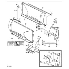 John Deere XUV825i - PC9958 - V- Blade - ST563055
