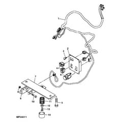 John Deere XUV825i - PC9958 - Wiring Harness - ST563073