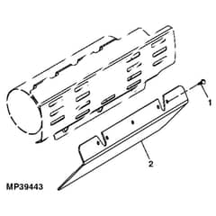 John Deere XUV825i - PC9958 - Heat Shield - ST563089