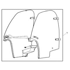 John Deere XUV825i - PC9958 - Deluxe Glass - ST746940