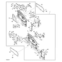 John Deere XUV825i - PC9958 - Half Door (080001 - ) - ST764019
