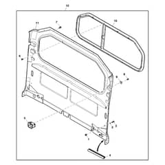 John Deere XUV825i - PC9958 - Occupant Protection (060001 - ) - ST766310