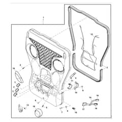 John Deere XUV825i - PC9958 - Stereo Mounting (060001 - ) - ST783302