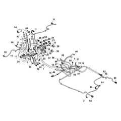 John Deere XUV825i - PC9958 - Chassis Wiring (130001 - ) - ST861349
