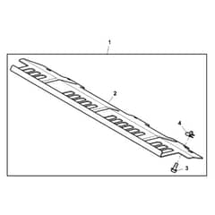 John Deere XUV825i - PC9958 - Deflector Plate - ST883592