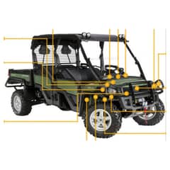 John Deere XUV825i S4 Gator - Quick Reference Guide
