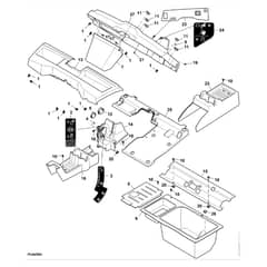 John Deere XUV825M - PC13308 - Graphics Panel - ST896489