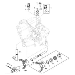 John Deere XUV825M - PC13308 - Range Shifter - ST897161