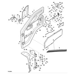 John Deere XUV825M - PC13308 - Doors - ST898414
