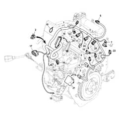 John Deere XUV825M - PC13308 - Engine Wiring - ST902231