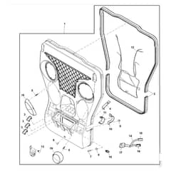 John Deere XUV825M - PC13309 - Stereo Mounting (060001 - ) - ST783302