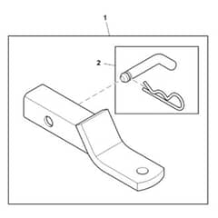 John Deere XUV825M - PC13309 - Drawbar Kit - ST850390