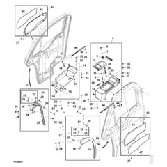 John Deere XUV825M - PC13309 - Deluxe Cab - ST897558