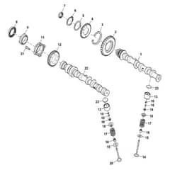 John Deere XUV825M - PC13309 - Camshaft - ST902167
