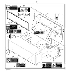 John Deere XUV825M - PC13309 - Side Opening ( - 060000) - ST927023